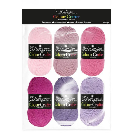 Scheepjes Colour Crafter Colour Pack Tulip Fields