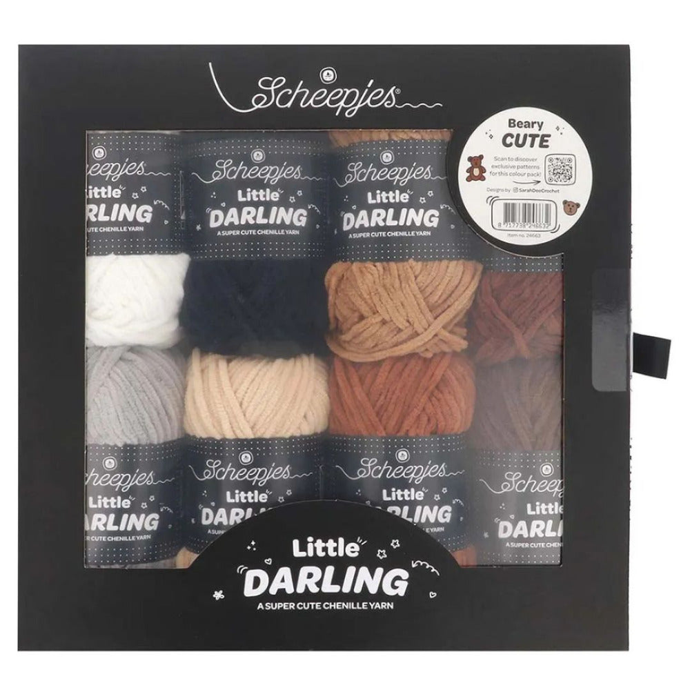 Scheepjes Little Darling Colour Yarn Pack "Beary Cute"