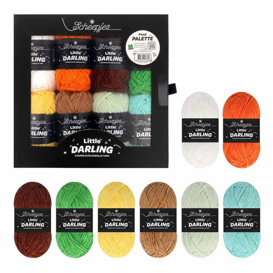 Scheepjes Little Darling Colour Yarn Pack "Pond Palette"