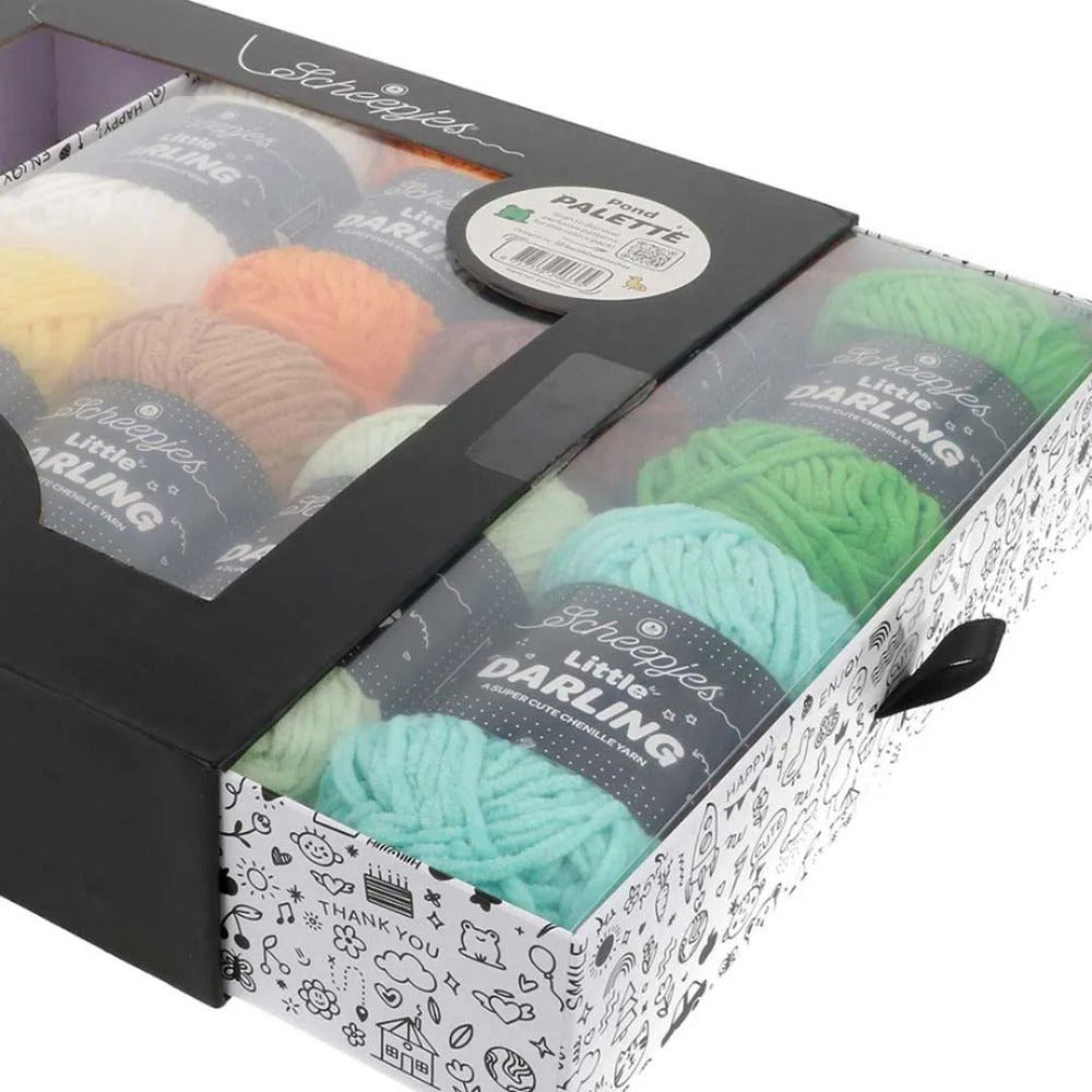 Scheepjes Little Darling Colour Yarn Pack "Pond Palette"