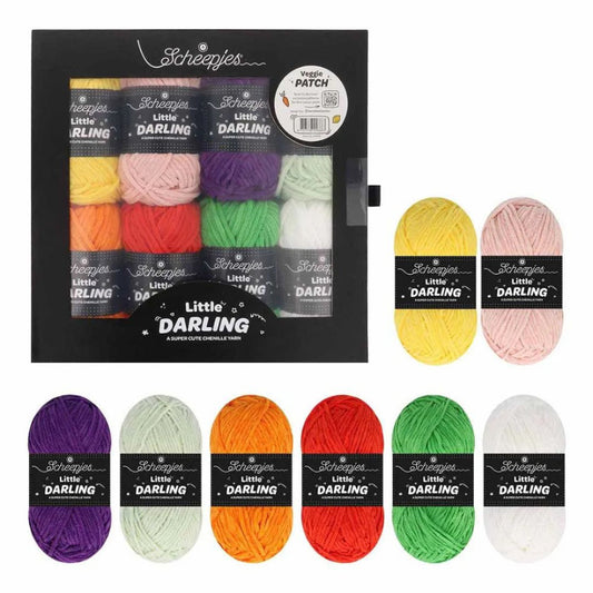 Scheepjes Little Darling Colour Yarn Pack "Veggie Patch"