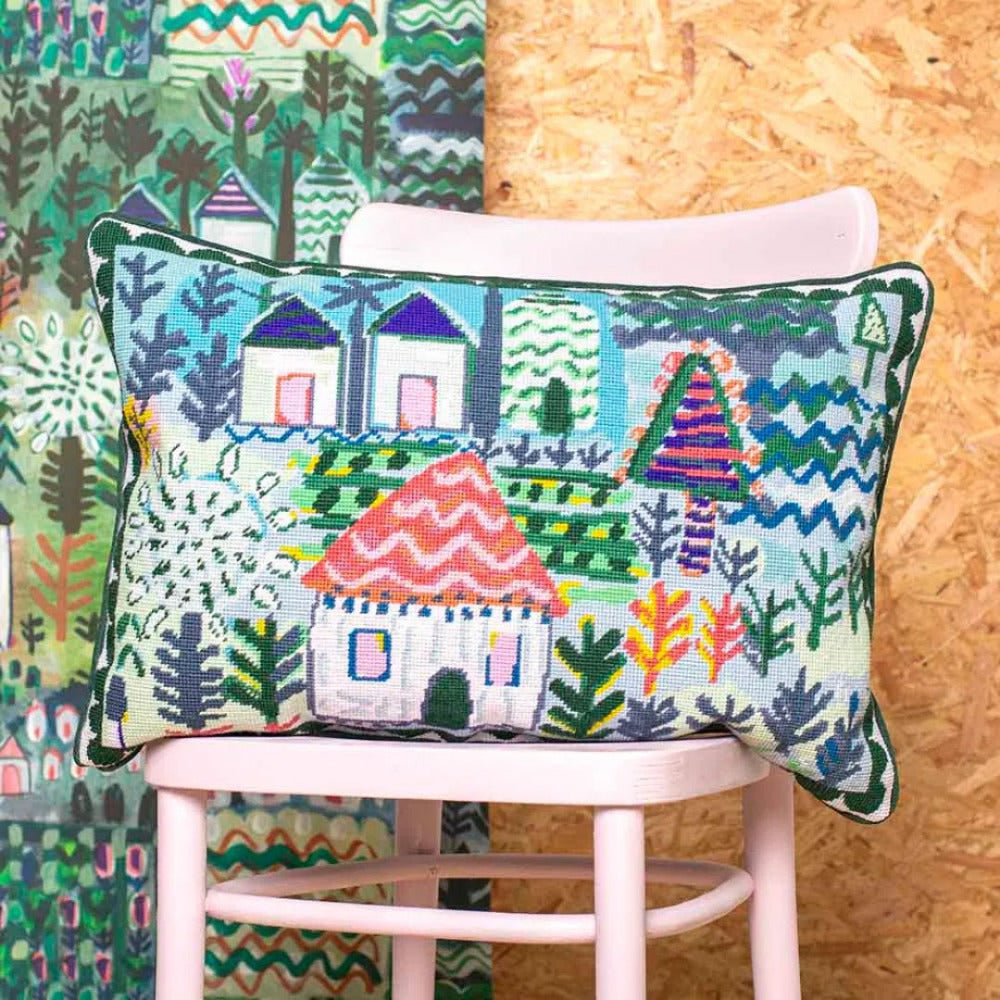 Lucy Tiffney Little Houses Tapestry Kit