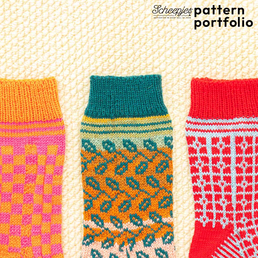 Pattern Portfolio Arcadia Sock Knitting Pattern