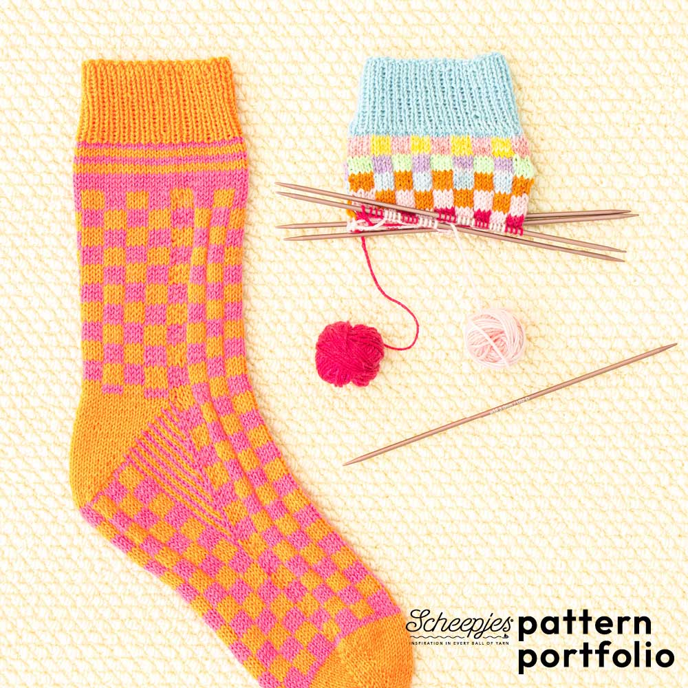 Pattern Portfolio Arcadia Sock Knitting Pattern