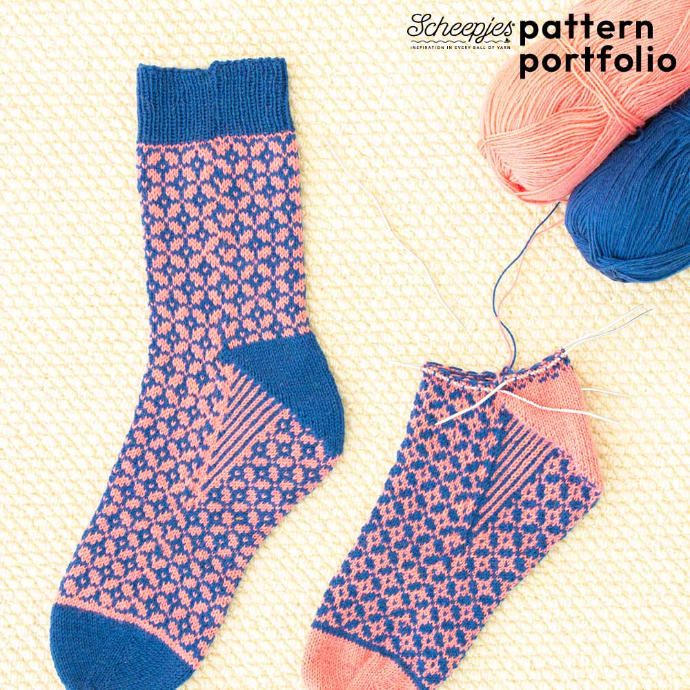 Pattern Portfolio Arcadia Sock Knitting Pattern
