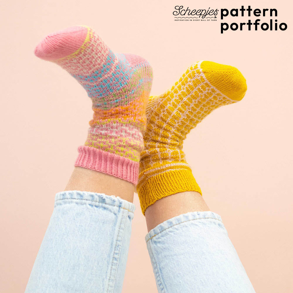 Pattern Portfolio Arcadia Sock Knitting Pattern