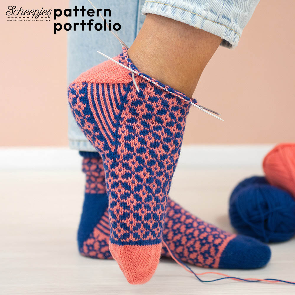 Pattern Portfolio Arcadia Sock Knitting Pattern