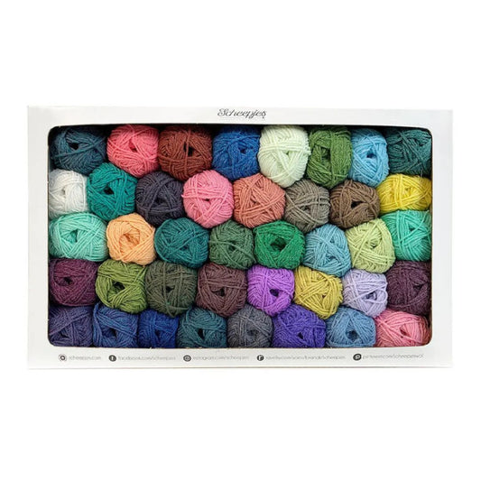 Scheepjes Scrumptious Colour Pack 80 30g/90m Mini Balls