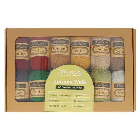 Scheepjes Softfun Colour Pack Autumn Walk