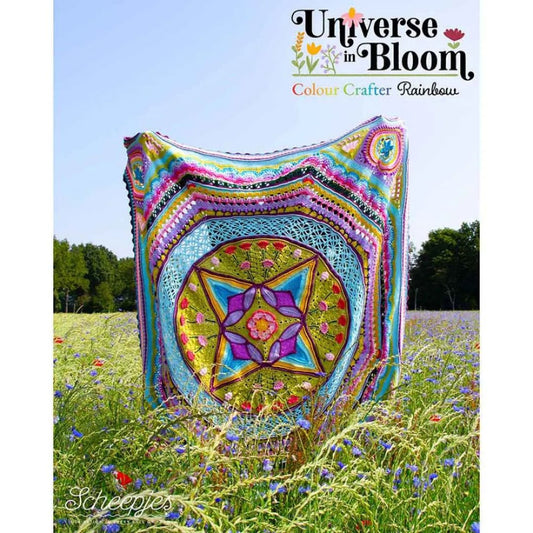 "Universe in Bloom" Scheepjes 2025 CAL with Colour Crafter - Rainbow