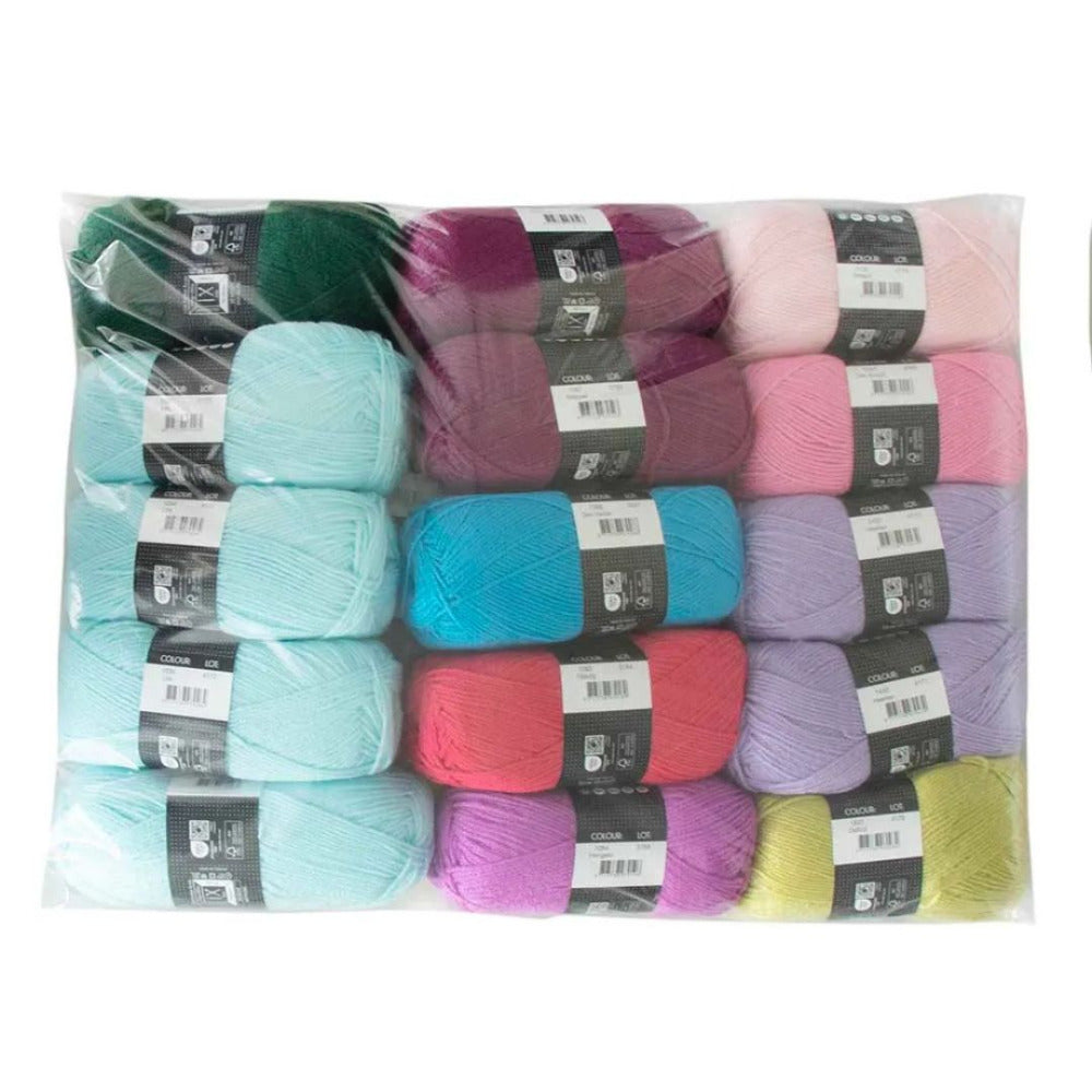 "Universe in Bloom" Scheepjes 2025 CAL with Colour Crafter Rainbow YARN ONLY