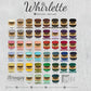 Scheepjes Whirlette colour card