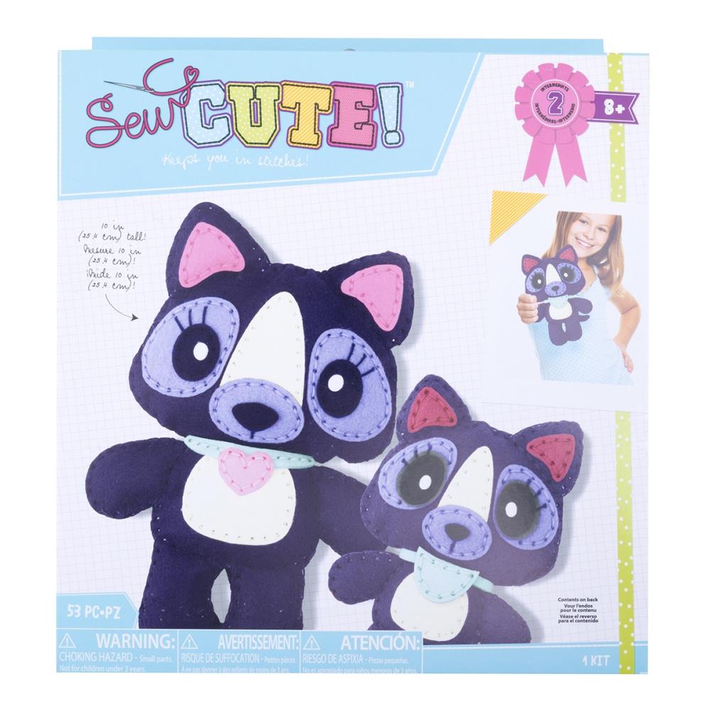 Sew Cute Kid's Sewing Kit Cat with Kitten