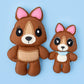Sew Cute Kid's Sewing Kit Kangaroo and Joey