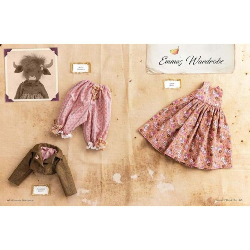 Sew Felt Animals from Apple Blossom Wood A Practical Guide to Sewing Heirloom Animal Dolls and their Clothing
by Claire Bowman