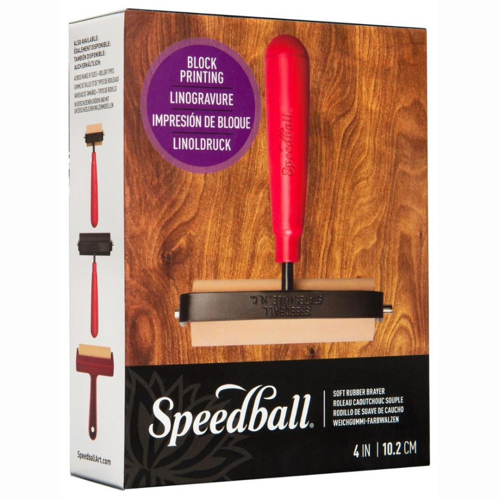 Speedball Soft Rubber Brayer 10.2cm/4" 