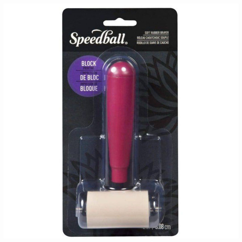 Speedball Soft Rubber Brayer 5.08cm/2"