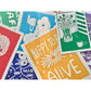 Speedball Paper and Cardboard Block Printing  Inks 6/Pkg