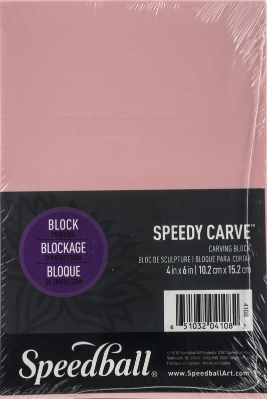 Speedball Speedy - Carve Block 10.2cm x 15.2cm/4in x 6in
