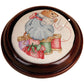 Sudberry House Mahogany Round Pincushion 12.cm (4.75 inch)