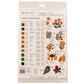 Sulky Stick 'n Stitch Water-Soluble Embroidery Transfers - Fall Botanicals
