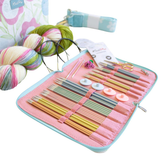 KnitPro "Sweet Affair" Interchangeable Circular and Double Pointed Knitting Needle Deluxe Set