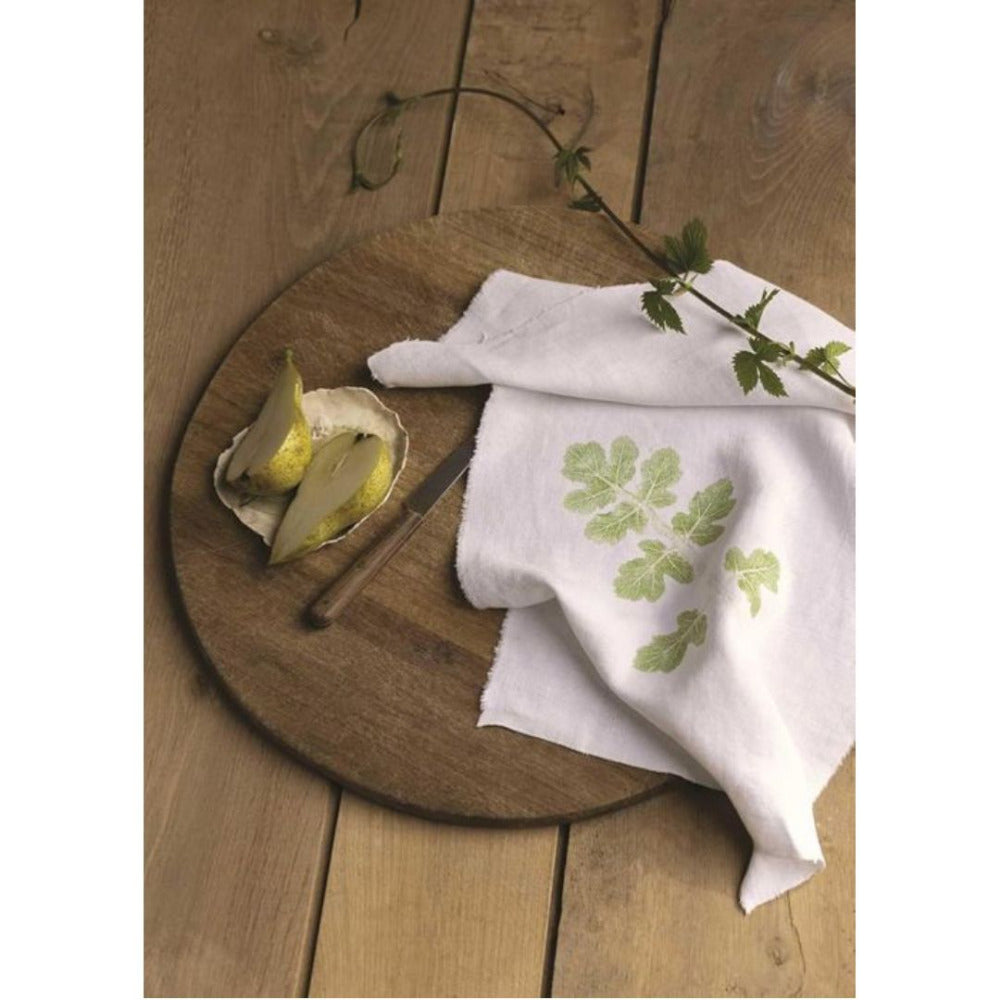 The Art of Tataki Zomé - Botanical Fabric Printing With Just a Hammer and Flowers or Leaves by Julie Laforet