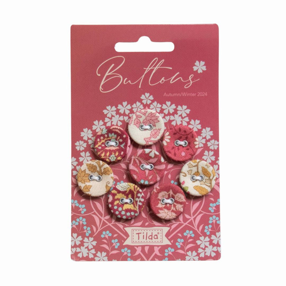 Tilda Sanctuary Buttons Set of Eight 18mm