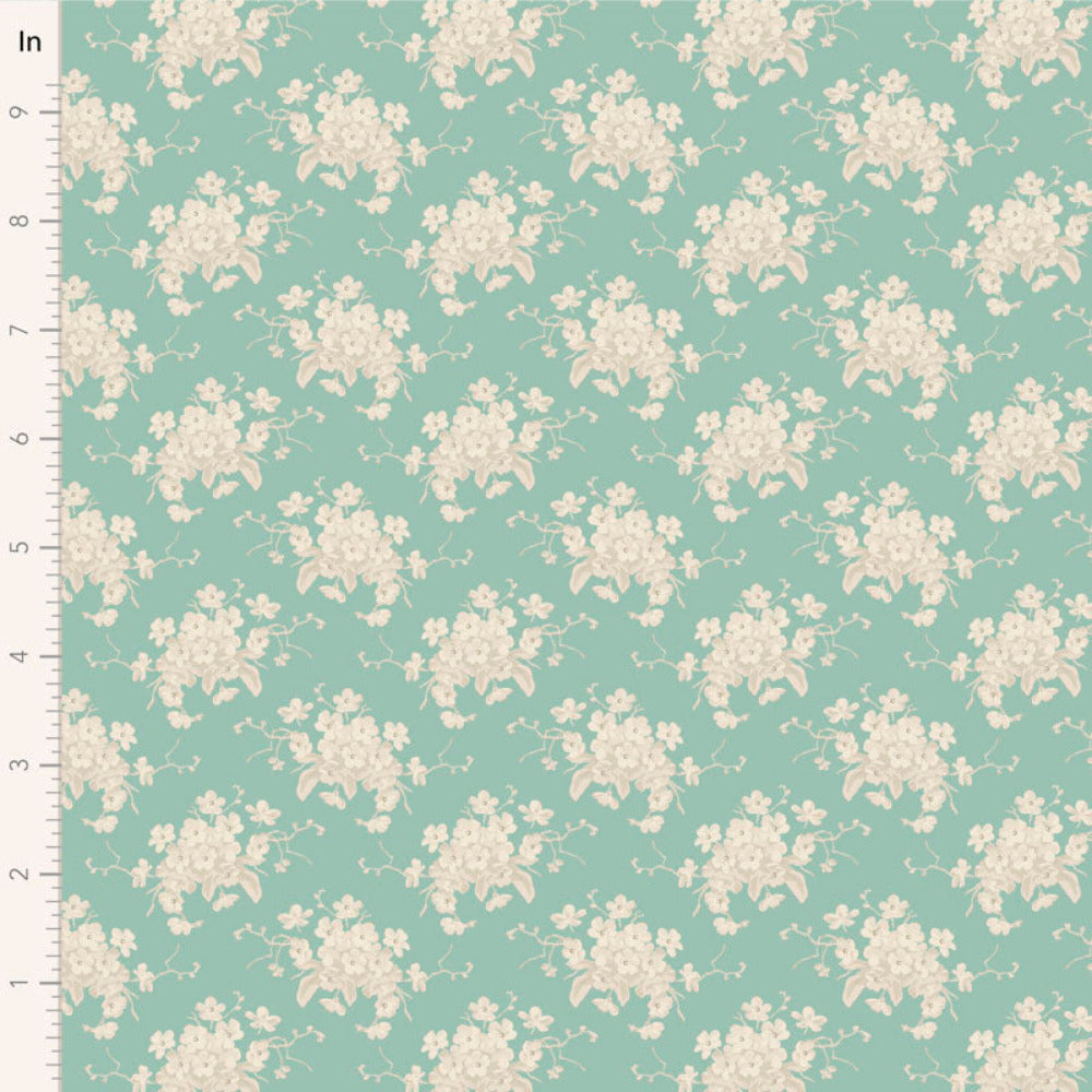 Tilda Sunday Brunch Five Piece Fat Quarter Bundle Lime/Teal