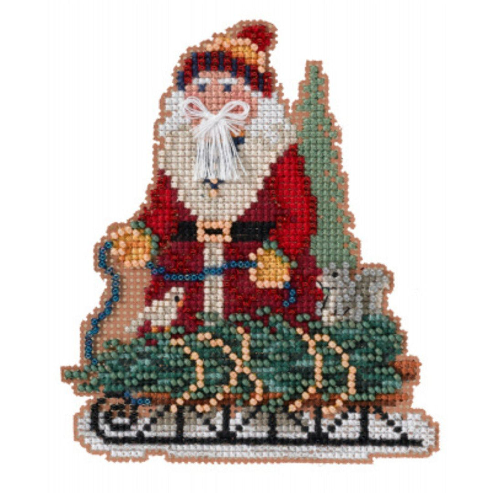 Mill Hill MH20-2233 Norway Spruce Santa Counted Cross Stitch Kit