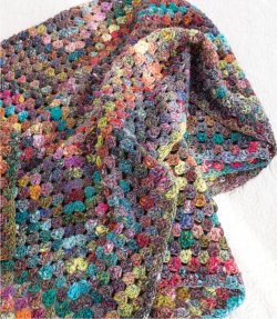 Timeless Noro: Crochet, Big Granny Afghan