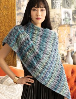 Timeless Noro - Knit Shawls: 25 Unique and Vibrant Designs, Cable Wrap