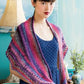 Timeless Noro - Knit Shawls: 25 Unique and Vibrant Designs, Crescent Shaped Shawl