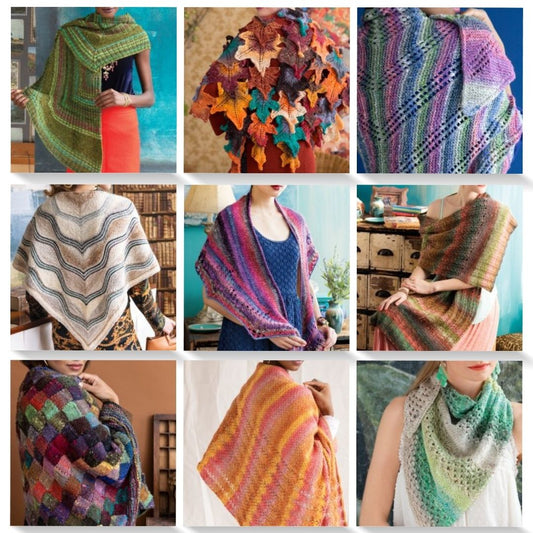 Timeless Noro - Knit Shawls, 25 Unique and Vibrant Designs