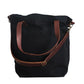 Twig & Horn Canvas Cross-Body Project Tote - Black