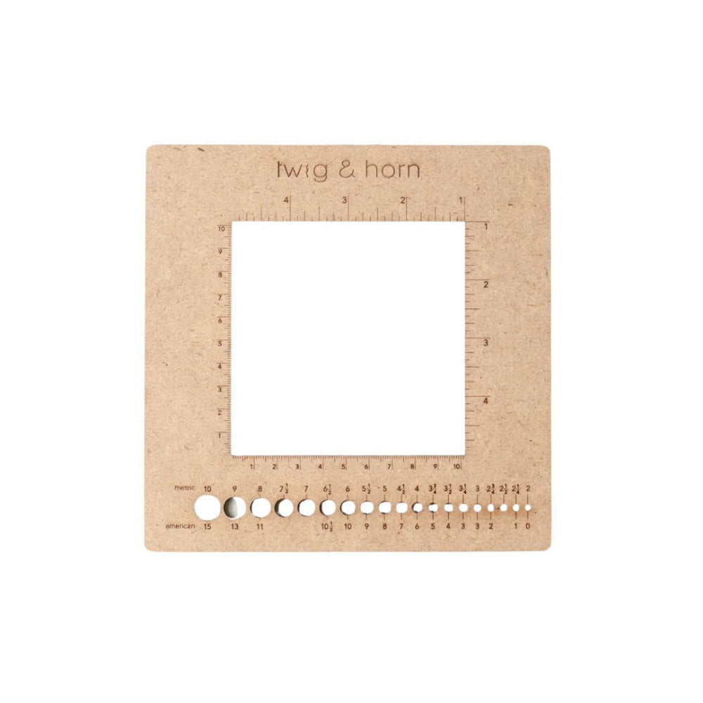 Twig & Horn Square Gauge Ruler