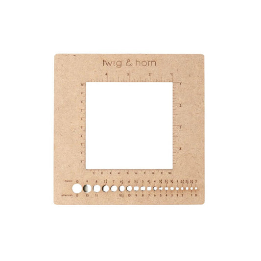 Twig & Horn Square Gauge Ruler