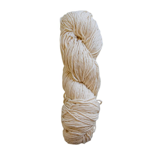 Undyed Natural Cotton Light Worsted