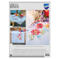 Vervaco Poppies and Wildflowers Printed Cross Stitch Cloth Kit 72cm x 72cm