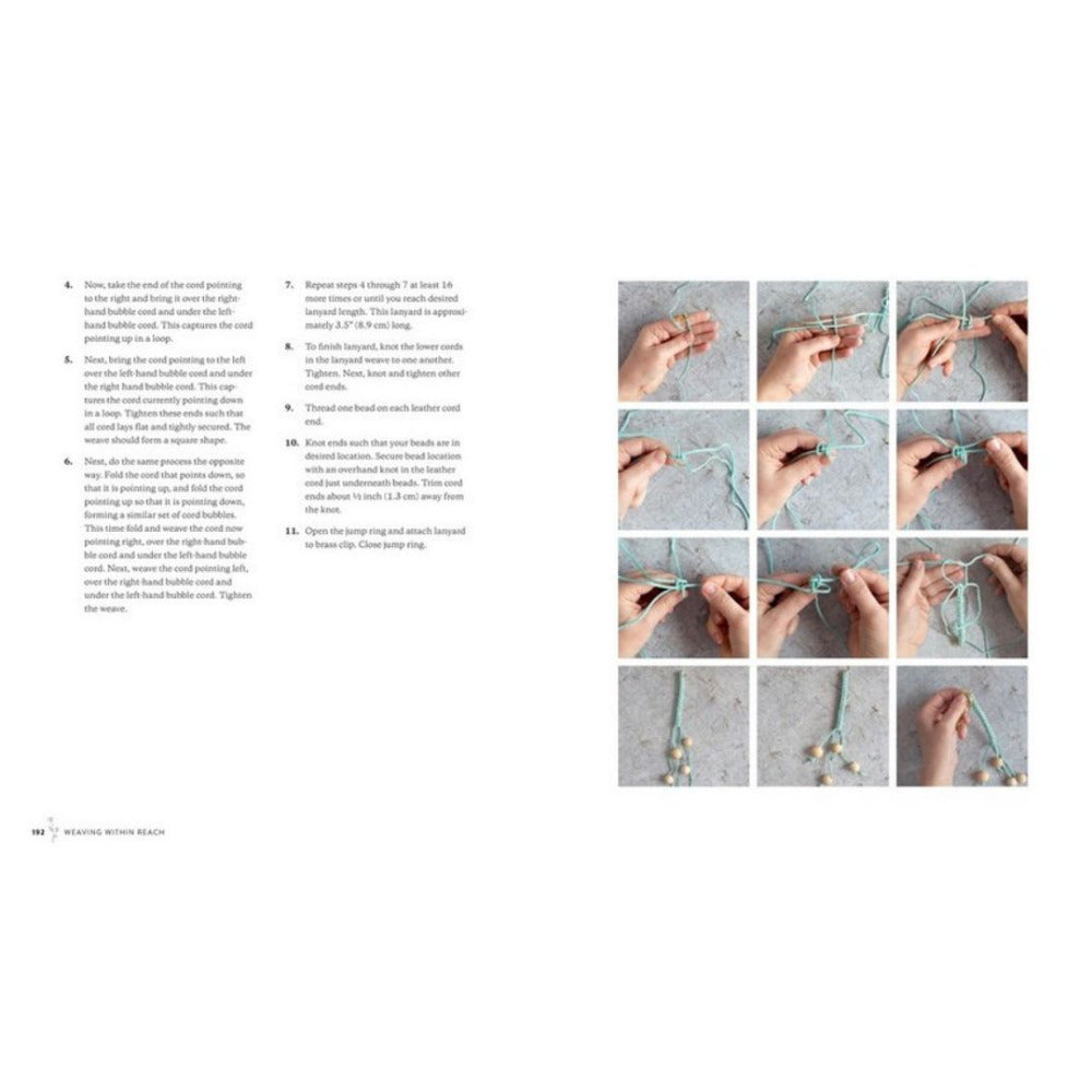 Weaving Within Reach Beautiful Woven Projects by Hand or by Loom by Anne Weil