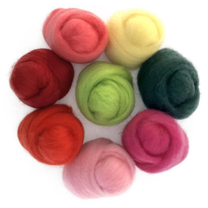 Wistyria Editions Wool Roving 8/Pk
