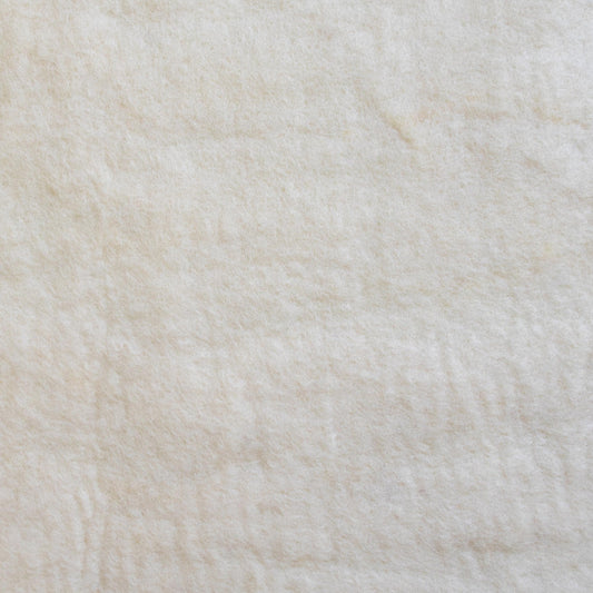 Neapalese Pure Wool Felt White