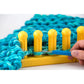 Authentic Knitting Board Zippy Master Loom Set in use