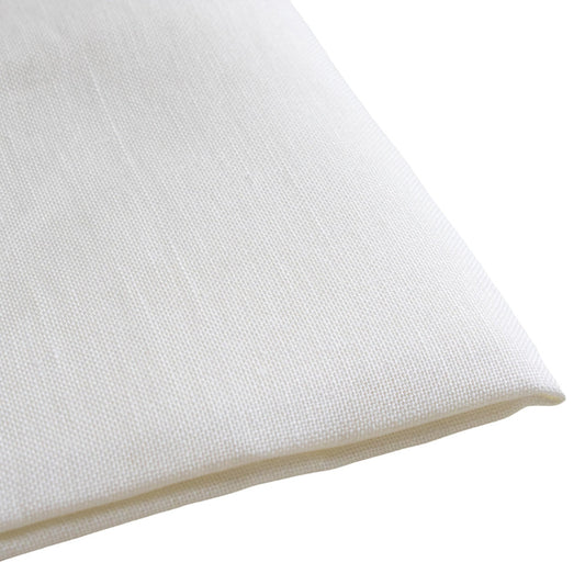 Zweigart 28 Count Cashel Linen White