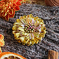  use the Clover 3146 Hana-Ami Flower Loom with Silk Ribbon