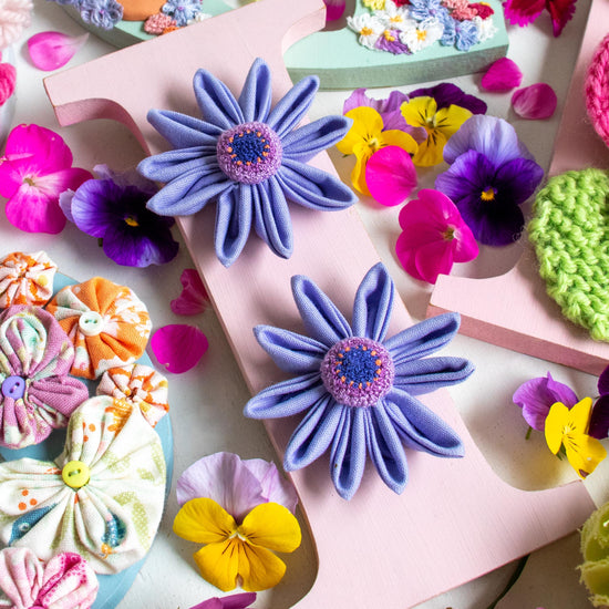  Clover Kanzashi Flower Maker 8485