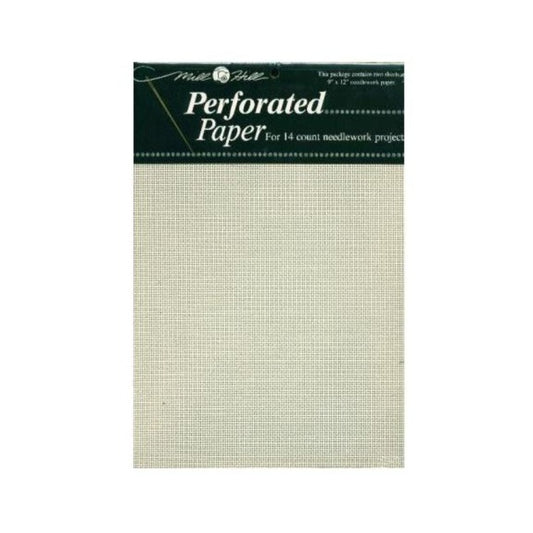 Mill Hill Perforated Paper White