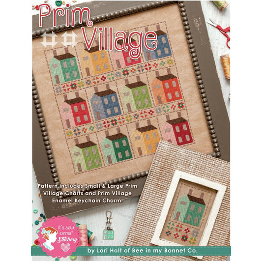 It's Sew Emma Prim Village Counted Cross Stitch Pattern