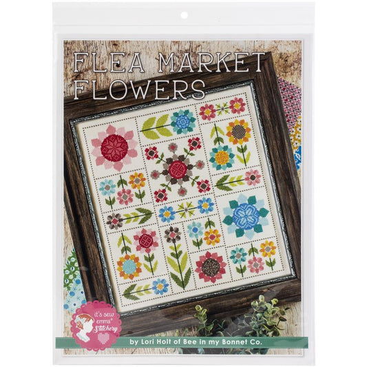 It's Sew Emma Flea Market Flowers Counted Cross Stitch Pattern