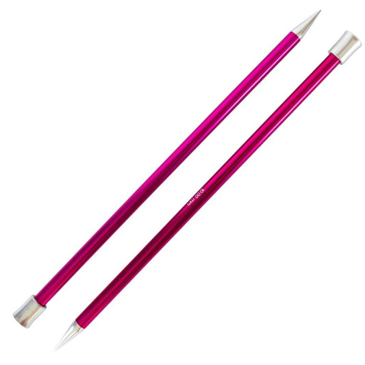 KnitPro Zing Single Point Straight Knitting Needles 10mm/30cm